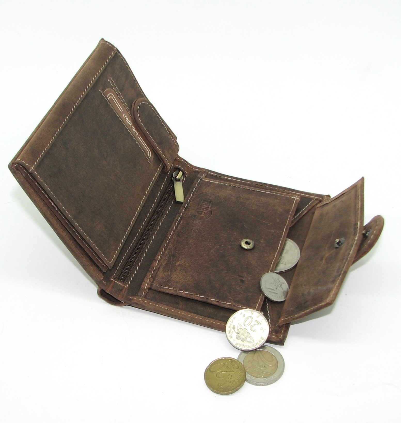 Кошелек мужской Buffalo Wild RM-04L-BAW-T BROWN Кошелек мужской Buffalo Wild RM-04L-BAW-T BROWN